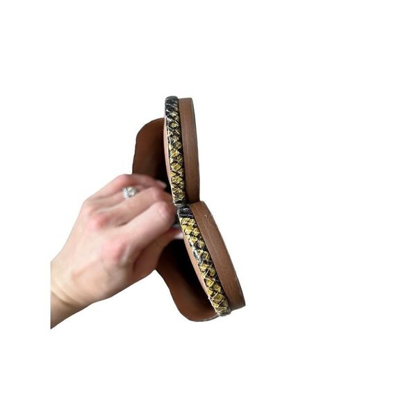 Madewell The Remi Mule in Snake Embossed Leather size 8 - Picture 8 of 8